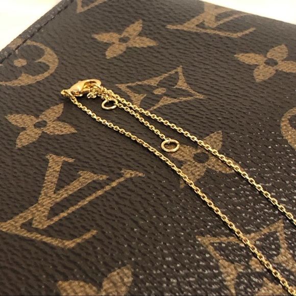 NEW Sparkly Bling 3D Ribbon Bow Gold Dipped Cubic Rhinestone Dainty Necklace - Picture 6 of 9